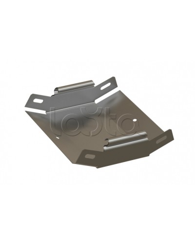 Угол 45° вертикальный внутренний Hyperline RST-VIA45-500-50-0,8-SZ в Ставрополе Аксессуары для лотков Pintop.ru