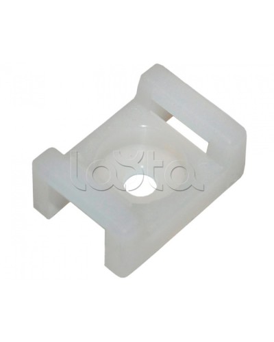 Площадка под винт 21.9x15.9мм (д. 5мм) для стяжки (100 шт) Hyperline TM-3S10C в Ставрополе Стяжки-хомуты Pintop.ru