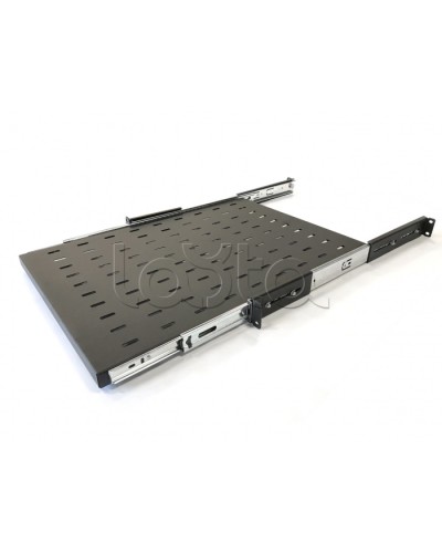 Полка выдвижная Hyperline (TSS3-450-RAL9004) в Ставрополе Полки для шкафов и стоек Pintop.ru