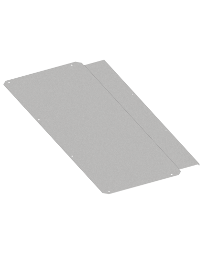 FORMAT Фланец основания встроенного отсека сплошной 400х1000мм IEK (FO-00-FBCS-040-100) в Ставрополе Аксессуары для стоек и шкафов Pintop.ru