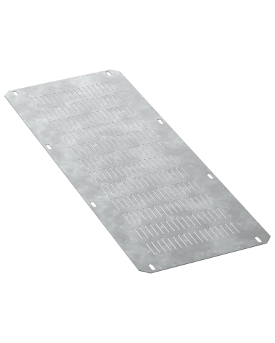 FORMAT Фланец основания вентилируемый в шкаф 400х800мм IEK (FO-00-FBV-040-080) в Ставрополе Аксессуары для стоек и шкафов Pintop.ru