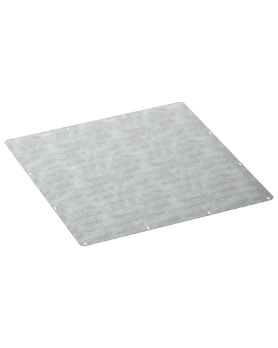 FORMAT Фланец основания вентилируемый в шкаф 1000х1000мм IEK (FO-00-FBV-100-100) в Ставрополе Аксессуары для стоек и шкафов Pintop.ru