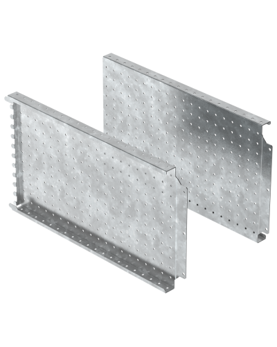 FORMAT Панель монтажная боковая перфорированная 300х600мм (2шт/упак) IEK (FO-00-MPSP-030-060) в Ставрополе Аксессуары для стоек и шкафов Pintop.ru