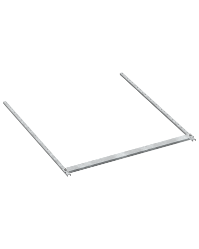 FORMAT Панель нижняя наборная в шкаф 800х800мм IEK (FO-00-PLT-080-080) в Ставрополе Аксессуары для стоек и шкафов Pintop.ru