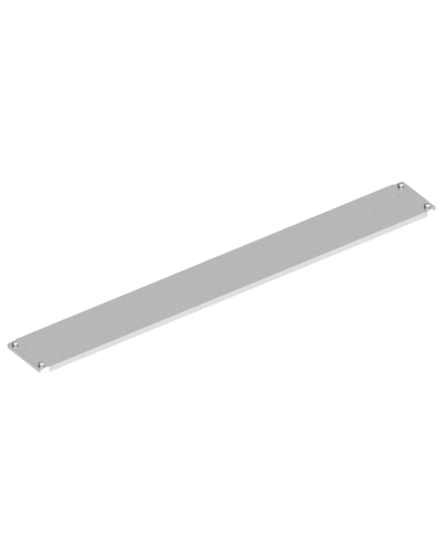 FORMAT Заглушка панели нижней наборной 100мм в шкаф шириной 1000мм IEK (FO-00-PLTP-010-100) в Ставрополе Аксессуары для стоек и шкафов Pintop.ru