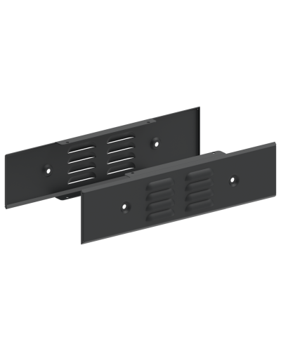 FORMAT Панель цоколя вентилируемая 100х400мм RAL7021 (2шт/компл) IEK (FO-00D-PCV-010-040-7021) в Ставрополе Аксессуары для стоек и шкафов Pintop.ru