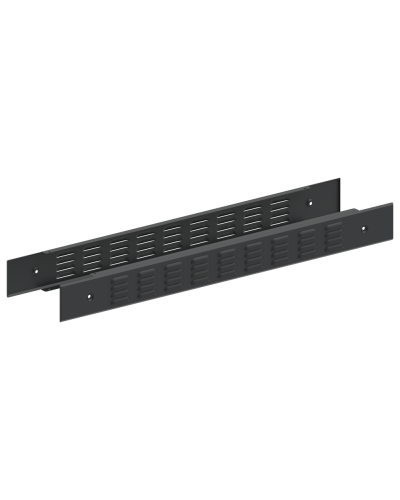 FORMAT Панель цоколя вентилируемая 100х1000мм RAL7021 (2шт/компл) IEK (FO-00D-PCV-010-100-7021) в Ставрополе Аксессуары для стоек и шкафов Pintop.ru