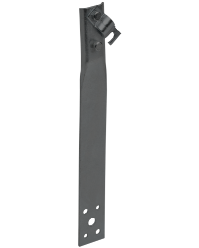 Держатель проводника круглого 6-10мм винтовой прямой h=60мм оцинкованная сталь TD IEK (ZDP86-13-1-16-60) в Ставрополе Крепеж Pintop.ru