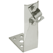 Держатель проводника круглого 6-10мм винтовой угловой h=60мм нержавеющая сталь IEK (ZDP87-20-1-16-60)