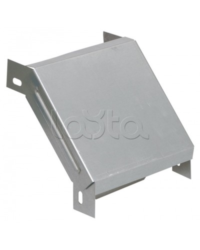 Поворот на 90° вертикальный внешний 100x200 IEK CLP1N-100-200 в Ставрополе Аксессуары для лотков Pintop.ru