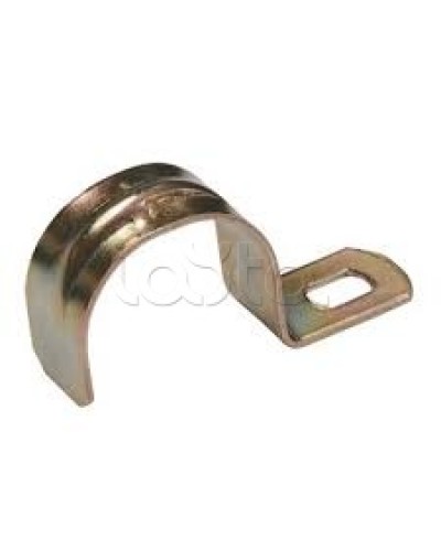 Скоба металлическая однолапковая d14-15 IEK CMAT10-14-100 в Ставрополе Держатели, клипсы, скобы Pintop.ru