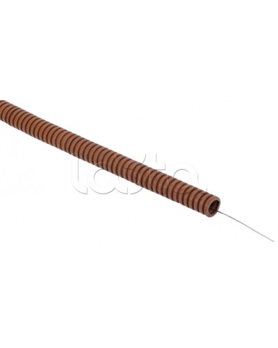 ELASTA Труба гофр. ПВХ d=20мм с зондом дуб (25м) IEK (ET-TG21-121-020-025-K24) в Ставрополе Труба гофрированная Pintop.ru
