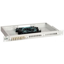 ITK 1U кросс укомплектованный: LC (duplex) 6шт;(OM4) (FOBX24-1U-6LCUD04)