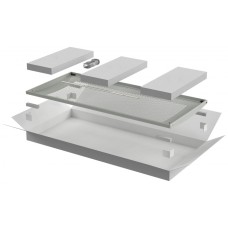 ITK LINEA N Дверь перфорированная 800мм шкафа 28U сер. (LN35-28U8X-DP)