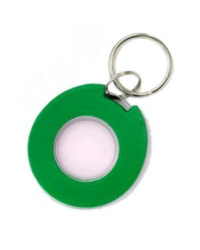 IronLogic IL-08MGT, 1K,с кольцом, зелёный с прозрачной серединой в Ставрополе Оптовые идентификаторы Pintop.ru