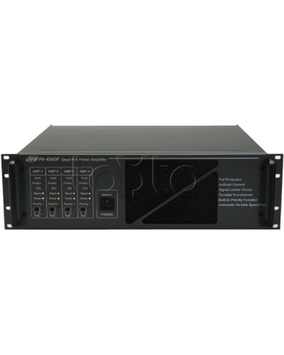 Усилитель мощности 4-x канальный JDM PA-412DP в Ставрополе Усилители Pintop.ru