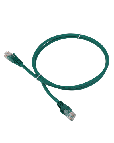 Патч-корд LANMASTER LSZH UTP кат.5e, 0.3 м, зеленый LANMASTER LAN-PC45/U5E-0.3-GN в Ставрополе Патчкорды (медные) Pintop.ru