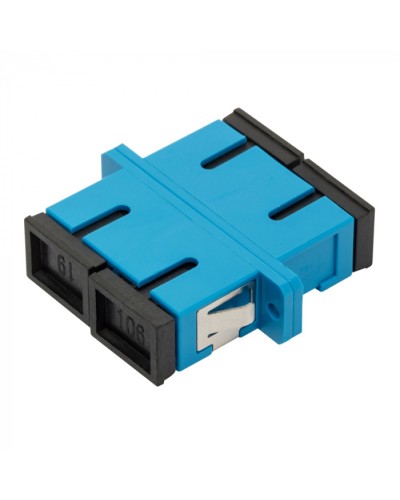 Адаптер оптический SC, SM, дуплексный LANMASTER (LAN-2SC-AM-SM) в Ставрополе Проходные адаптеры и розетки оптические Pintop.ru