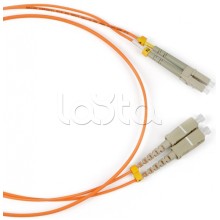 Патч-корд оптический LANMASTER LAN-LC-SC/OM2-20