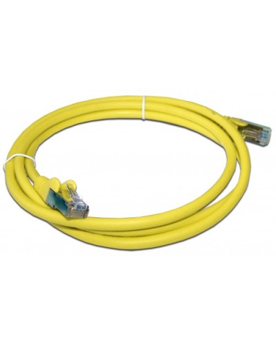 Патч-корд RJ45 - RJ45, 4 пары, FTP, категория 6A, 3 м, желтый, LSZH LANMASTER LAN-PC45/S6A-3.0-YL в Ставрополе Патч-корды и пигтейлы Pintop.ru