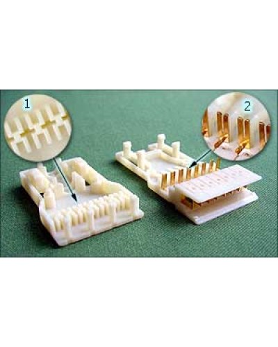 Вилка 4 пары 110 типа LANMASTER LAN-S110P4 в Ставрополе Коннекторы Pintop.ru