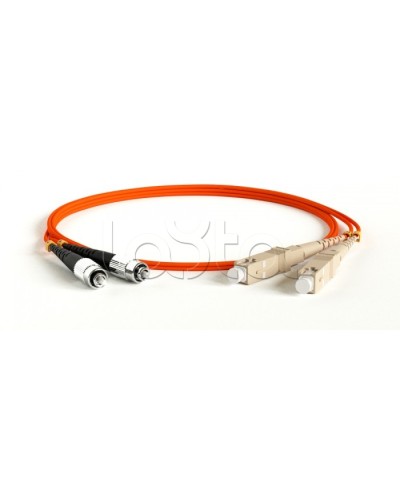 Патч-корд оптический LANMASTER LAN-SC-FC/OM3-1.0 в Ставрополе Патч-корды и пигтейлы Pintop.ru