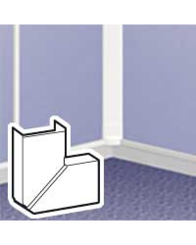 Угол плоский 40x12.5 Legrand 033316 в Ставрополе Аксессуары для кабель-канала Pintop.ru