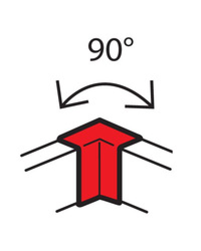 Угол внутренний для кабель-канала METRA 100x50 Legrand (638011) в Ставрополе Аксессуары для кабель-канала Pintop.ru