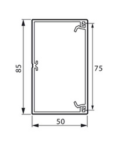 Кабель-канал METRA 85x50 Legrand (638080) в Батайске Кабель-канал Pintop.ru