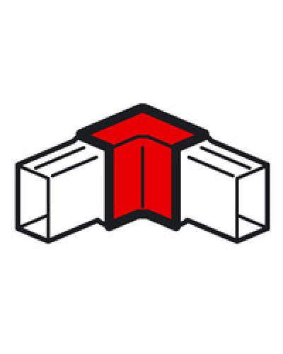 Угол внутренний для кабель-канала METRA 40x40 Legrand (638181) в Ставрополе Аксессуары для кабель-канала Pintop.ru