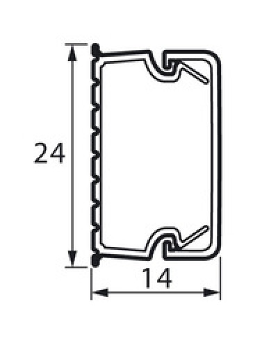 Кабель-канал METRA 24x14 Legrand (638193) в Ставрополе Кабель-канал Pintop.ru