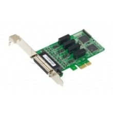 Плата 4-портовая RS-422/485 для шины PCI Express Moxa CP-134EL-A-I-DB9M