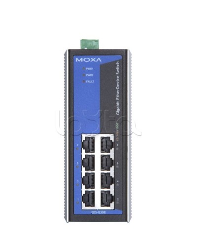 Коммутатор неуправляемый промышленный 8-портовый Moxa EDS-G308 в Ставрополе Коммутаторы Pintop.ru
