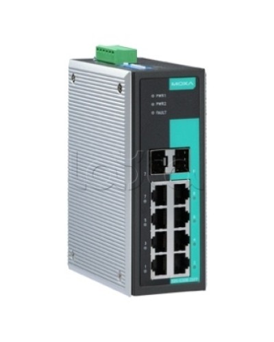 Коммутатор неуправляемый промышленный 6-портовый Moxa EDS-G308-2SFP-T в Ставрополе Коммутаторы Pintop.ru