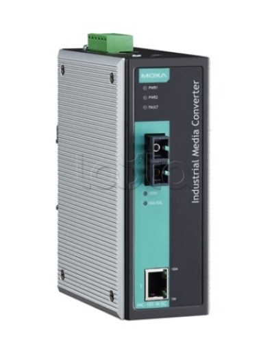 Медиаконвертер Ethernet 10/100BaseTX в 100BaseFX (SC) Moxa IMC-101-S-SC-T в Ставрополе Дополнительное оборудование для ОПС Pintop.ru