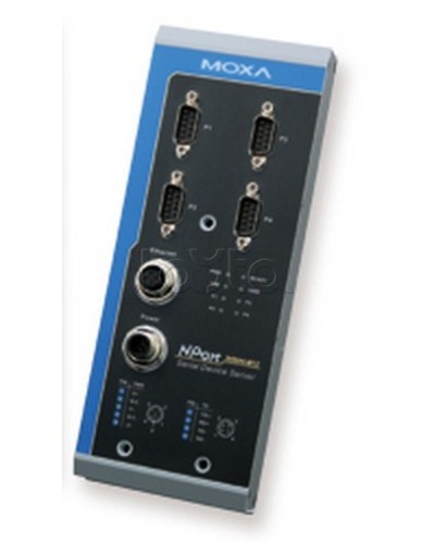 Сервер 4-портовый RS-232/422/485 в Ethernet Moxa NPort 5450AI-M12-CT в Ставрополе Дополнительное оборудование для ОПС Pintop.ru