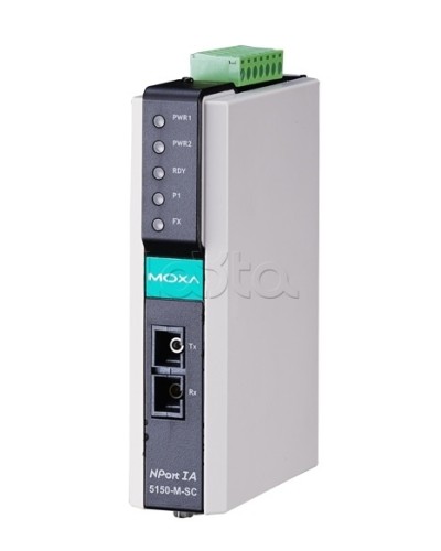 Сервер 1-портовый RS-232/422/485 в Ethernet Moxa NPort IA-5150-M-SC-T в Ставрополе Дополнительное оборудование для ОПС Pintop.ru