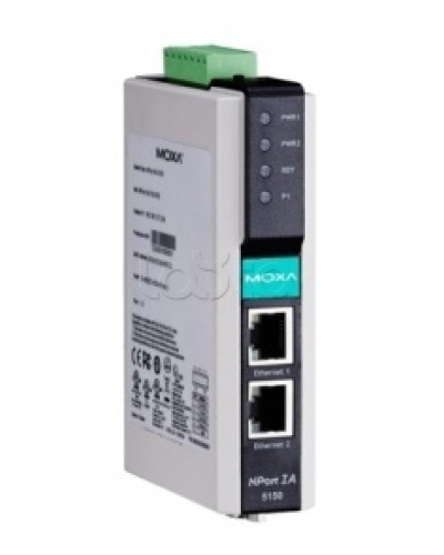 Сервер 1-портовый RS-232/422/485 в Ethernet Moxa NPort IA 5150-T в Ставрополе Дополнительное оборудование для ОПС Pintop.ru