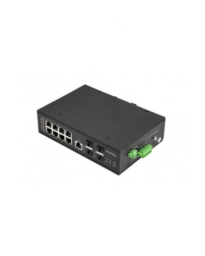 Промышленный управляемый (L2+) HiPoE коммутатор NST NS-SW-8G4G-PL/IM в Ставрополе Коммутаторы Pintop.ru