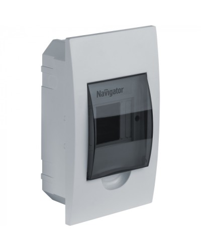 Коробка Navigator 93 801 NSS-DBI-4-WH-IP41 в Ставрополе Боксы для автоматов Pintop.ru