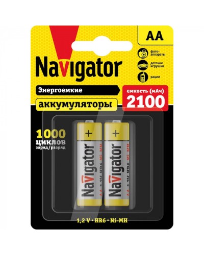 Аккумулятор Navigator 94 463 NHR-2100-HR6-BP2 в Ставрополе Электротехническое оборудование Pintop.ru
