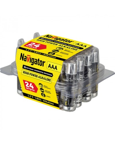 Элемент питания Navigator 94 787 NBT-NE-LR03-BOX24 в Ставрополе Электротехническое оборудование Pintop.ru