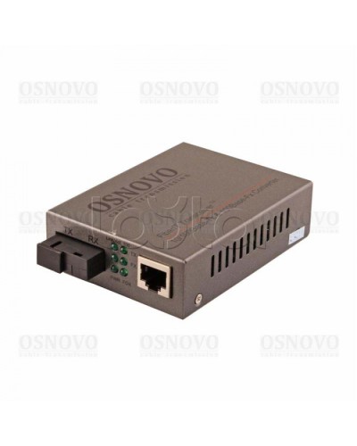 Медиаконвертер Fast Ethernet OSNOVO OMC-100-11S5b в Ставрополе Медиаконвертеры Pintop.ru
