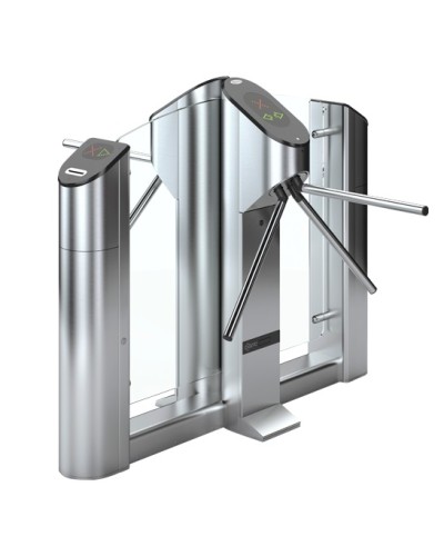 Турникет моторизованный двухсторонний с картоприемником Oxgard Praktika Т-03-DК-2R (EM-Marine) в Ставрополе Турникеты Pintop.ru