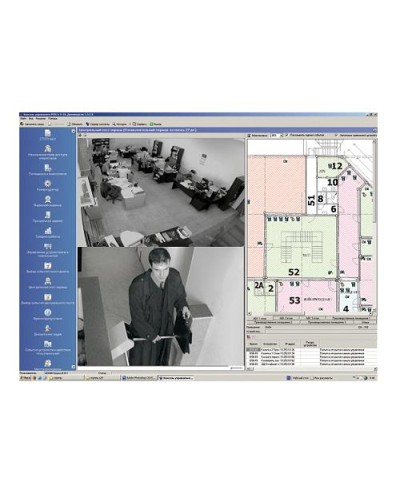 ПО Модуль Центральный пост PERCo-SM13 в Ставрополе Сетевая СКУД Perco Pintop.ru