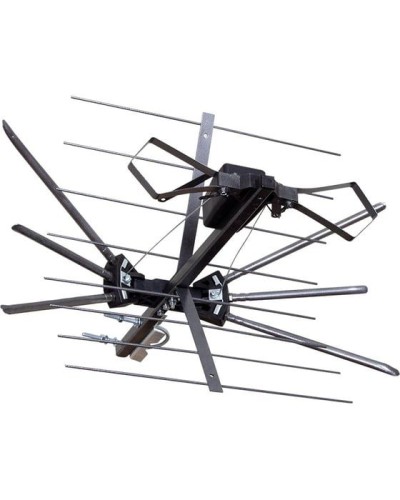 Антенна ТВ наружная АКТИВНАЯ для аналогового и цифрового ТВ REXANT (34-0401) в Ставрополе Системы видеонаблюдения Pintop.ru