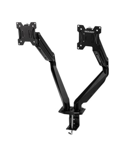 Кронштейн для двух мониторов 13-32, настольный с газлифтом, серия PROFI REXANT 38-0357 в Ставрополе Системы видеонаблюдения Pintop.ru