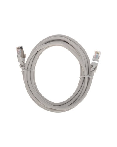 Патч-корд S/FTP, CAT 6A (10G), RJ45-RJ45, 28AWG, LSZH, серый, 3м REXANT 02-0390-3 в Ставрополе Патчкорды (медные) Pintop.ru