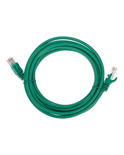 Патч-корд U/UTP, CAT 5e, RJ45-RJ45, 26AWG, LSZH, зеленый, 3м REXANT 02-0106-3 в Ставрополе Патчкорды (медные) Pintop.ru