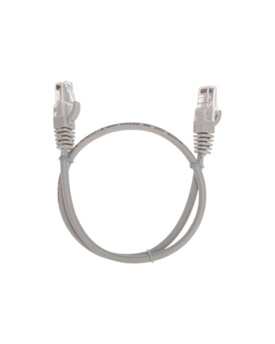 Патч-корд U/UTP, CAT 5e, RJ45-RJ45, 26AWG, LSZH, серый, 0,5м REXANT 02-0100-05 в Ставрополе Патчкорды (медные) Pintop.ru